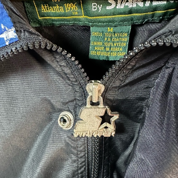 Starter Atlanta 1996 Olympic Games USA 1/2 Zip Windbreaker Jacket Size M - Picture 8 of 15